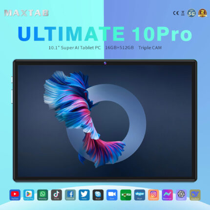 تابلت Ultimate 10 pro بكيبورد و ماوس بلوتوث (ضمان 6 اشهر ) + مجموعة هدايا